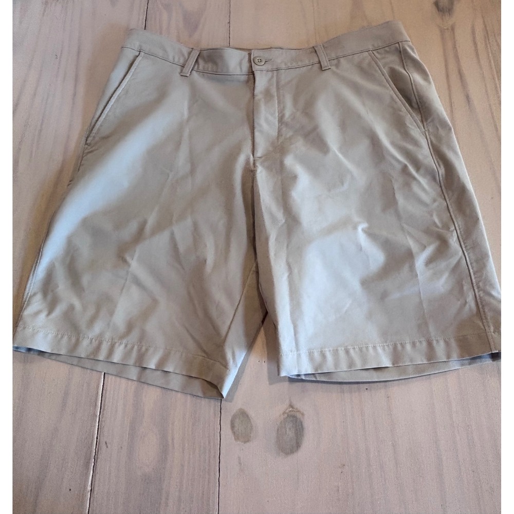 Under Armour Mens Khaki Golf Shorts Size 38 Style 1350071 Tan Activewear